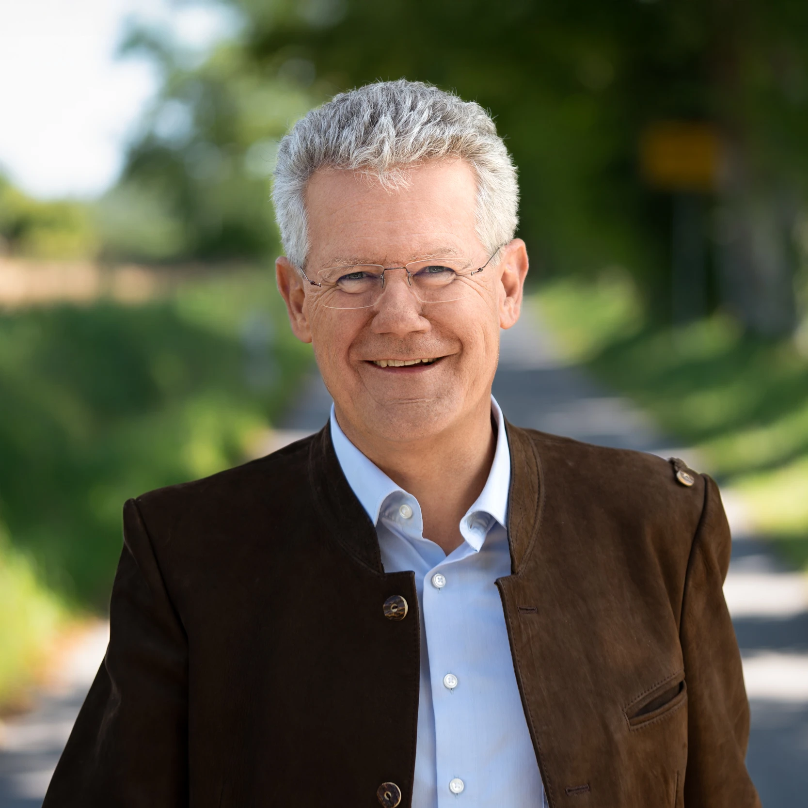 Portrait von Rupert Steigenberger - Bürgermeisterkandidat für die Gemeinde Berg