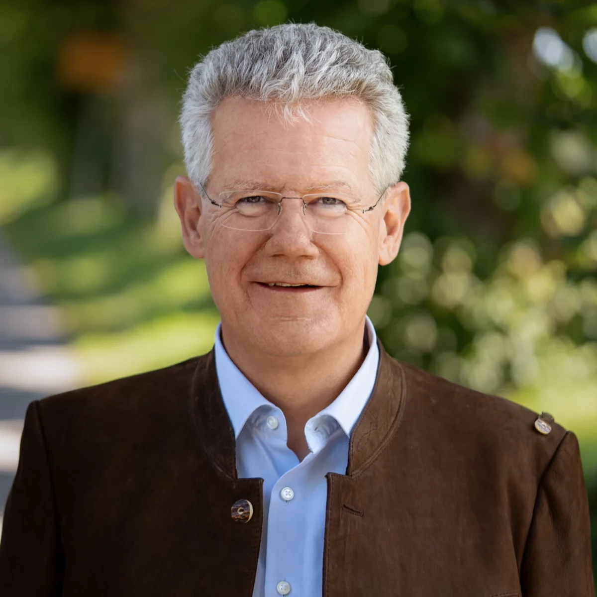 Portrait von Rupert Steigenberger. Bürgermeisterkandidat für die Gemeinde Berg zur Kommunalwahl 2026