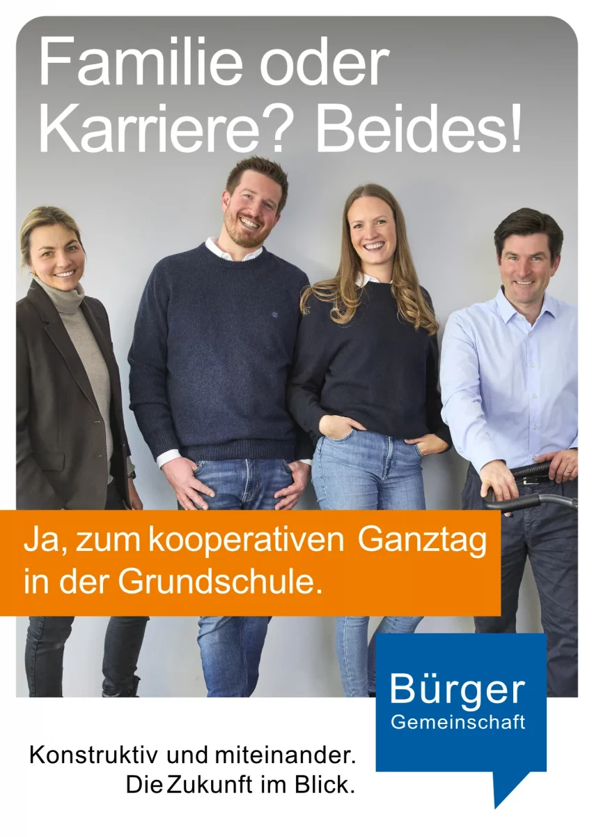 Plakat Familie oder Karriere? Beides!